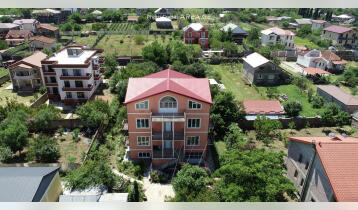 (Auto Translate!) For sale urgently, 3-storey building + semi-basement with a total area of ​​1000 sq.m. 2-storey black frame, 5 isolated bedrooms with 5 individual bathrooms on one floor, with plastic carpentry, metal entrance doors, balconies and verandas, with the best views. The building is located on a 2500 sq. M plot of land, in the first lane, opposite Gardenia. 500 sq.m. There is a non-agricultural land plot on the side of the central road, part of which has a day market and is a project for the construction of a cafe, which is architecturally agreed and agreed with the City Hall. The rest of the land area is home to two independent cottage-type houses with bathrooms and communications, as well as perennial fruit trees and greenery. It is an ideal and very promising place for both living and business.