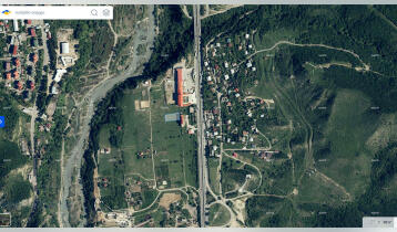 (Авто перевод!) Продается земельный участок на противоположной стороне поселка Цицамури, вторая линия трассы.