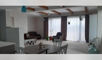 (Auto Translate!) For sale, 260 sq.m. newly renovated, uninhabited, duplex apartment on Irakli Uchaneishvili Street (Kaklebi), has 4 bedrooms, 2 bathrooms, each bedroom has its own balcony, plus one huge veranda. Fantastic views of Tbilisi, which will not be hidden by anything in the future.