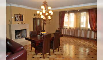 I am the owner. I am selling a 238 sq.m. best corner apartment in a building built in 2008 in Vake, with three bedrooms, two bathrooms, a separate kitchen, a large hall, three balconies, a working fireplace, the best furniture and all kinds of appliances. Repairs are made with the best high-class materials. There are alarms, intercoms, Internet, television, telephone. The entrance is locked and remote controlled. There is an elevator. I am selling a capital garage (for 3 cars) in the same building. 599510555 Maya.