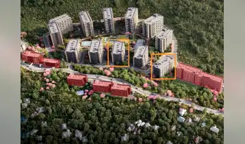 (Auto Translate!) For sale in the finished complex, the apartment in Krtsanisi, in the white frame, at the Monolithic Green City 65 sq. M. M.
Isolated, quiet and quiet
Complex, park, squares, pool, gym, shops and pharmacies in one space. Schools, gardens and transport, everything a few minutes drive. Construction is completed, amenities and greenery are underway.