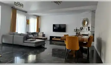 (Auto Translate!) Rent Modern House in Digomi 7a

The house is built with high quality materials. Energy-efficient aluminum doors and windows are used and perfect thermal insulation, providing comfort and low utility costs.

The interior mainly uses natural materials: the floor is lined with marble and oak parquet.

A well -equipped and green yard, along with a swimming pool, creates a cozy and ideal environment for your family relaxation.