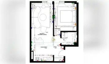 იყიდება 66m2 ქალაქური ახალი აშენებული ბინა თეთრი კარკასი. ფასი: 144000$